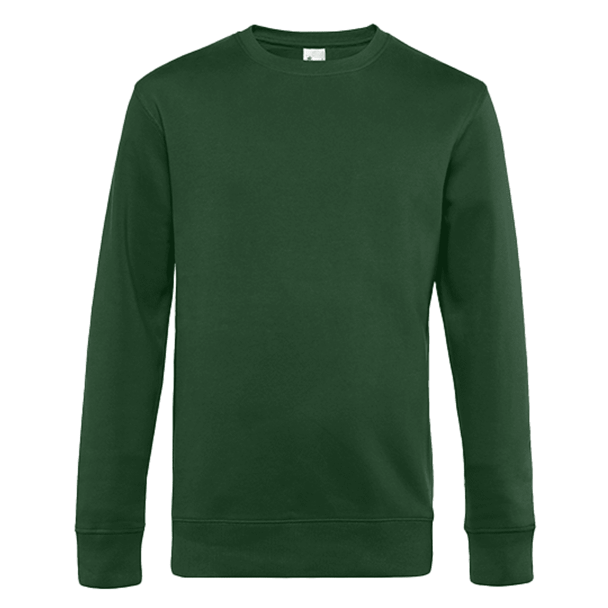 Rundhals-Sweatshirt grün
