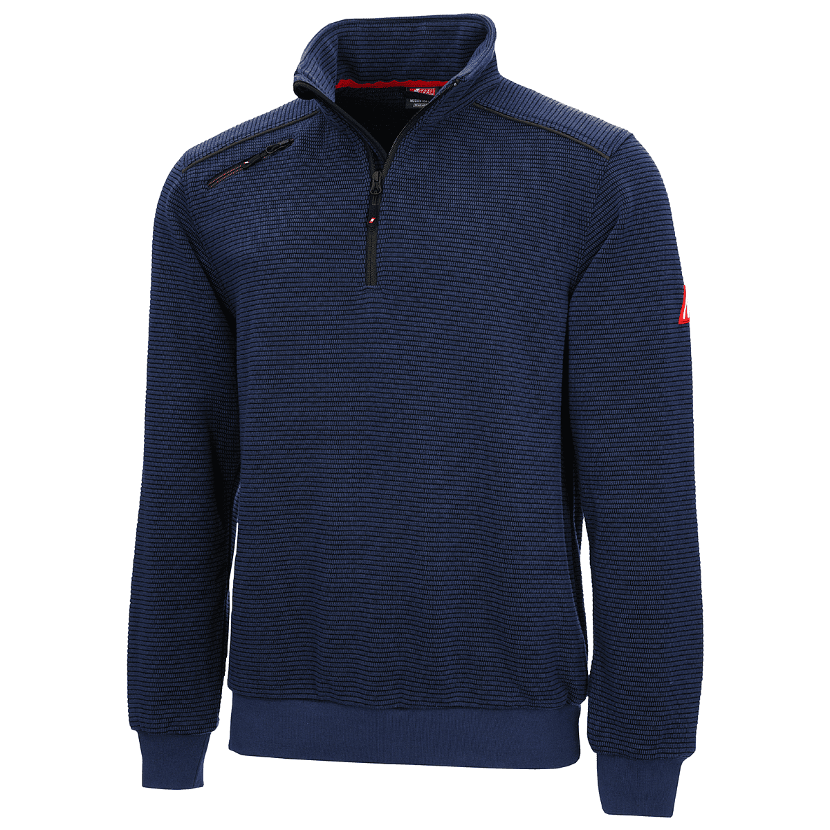 Zip-Sweater Navy