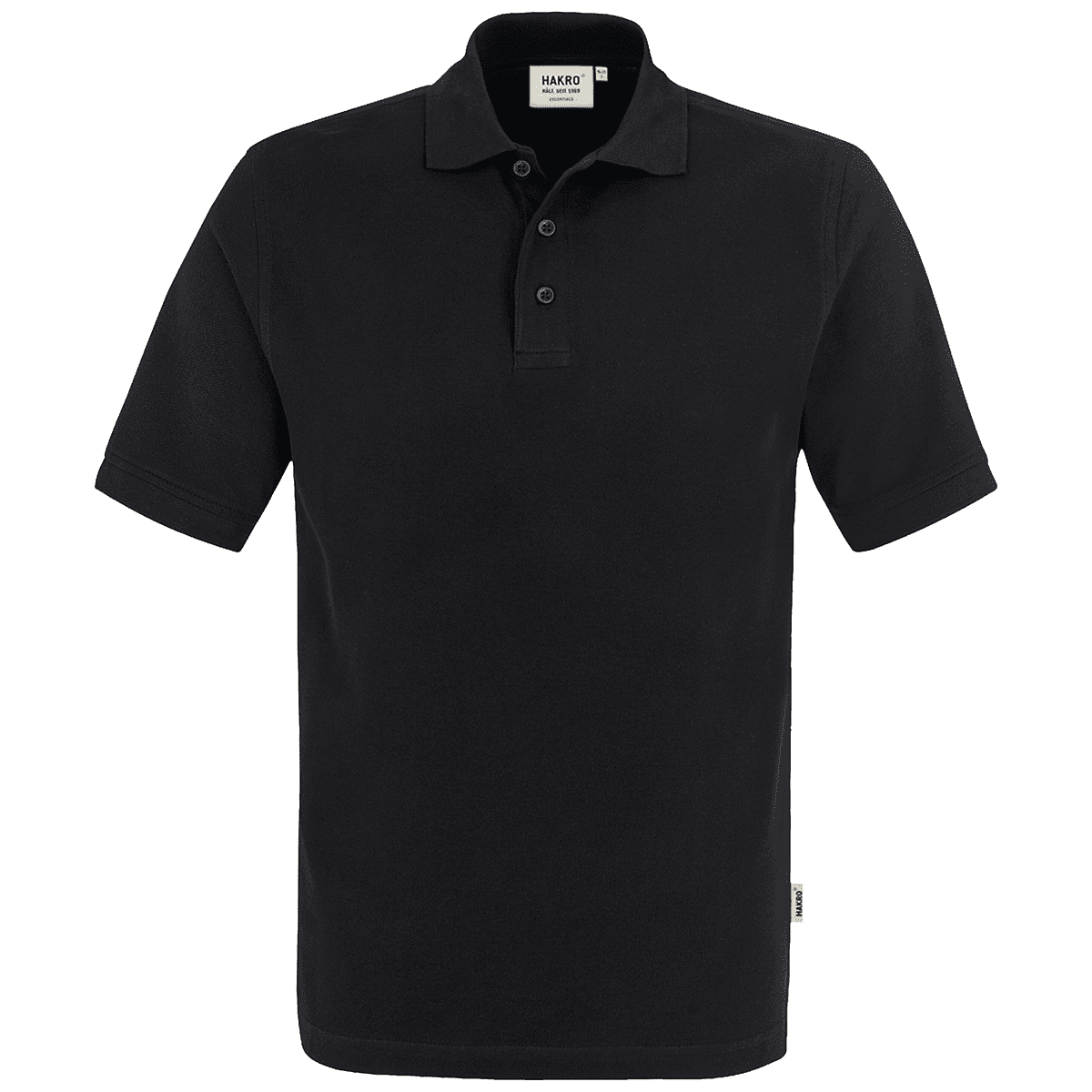 Herren Polo-Shirt Classic schwarz