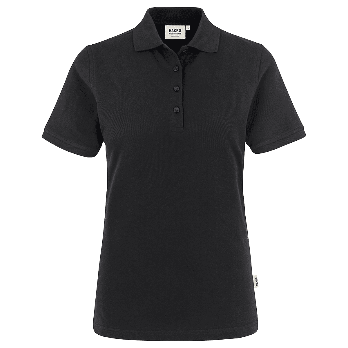 Damen Polo-Shirt Classic schwarz