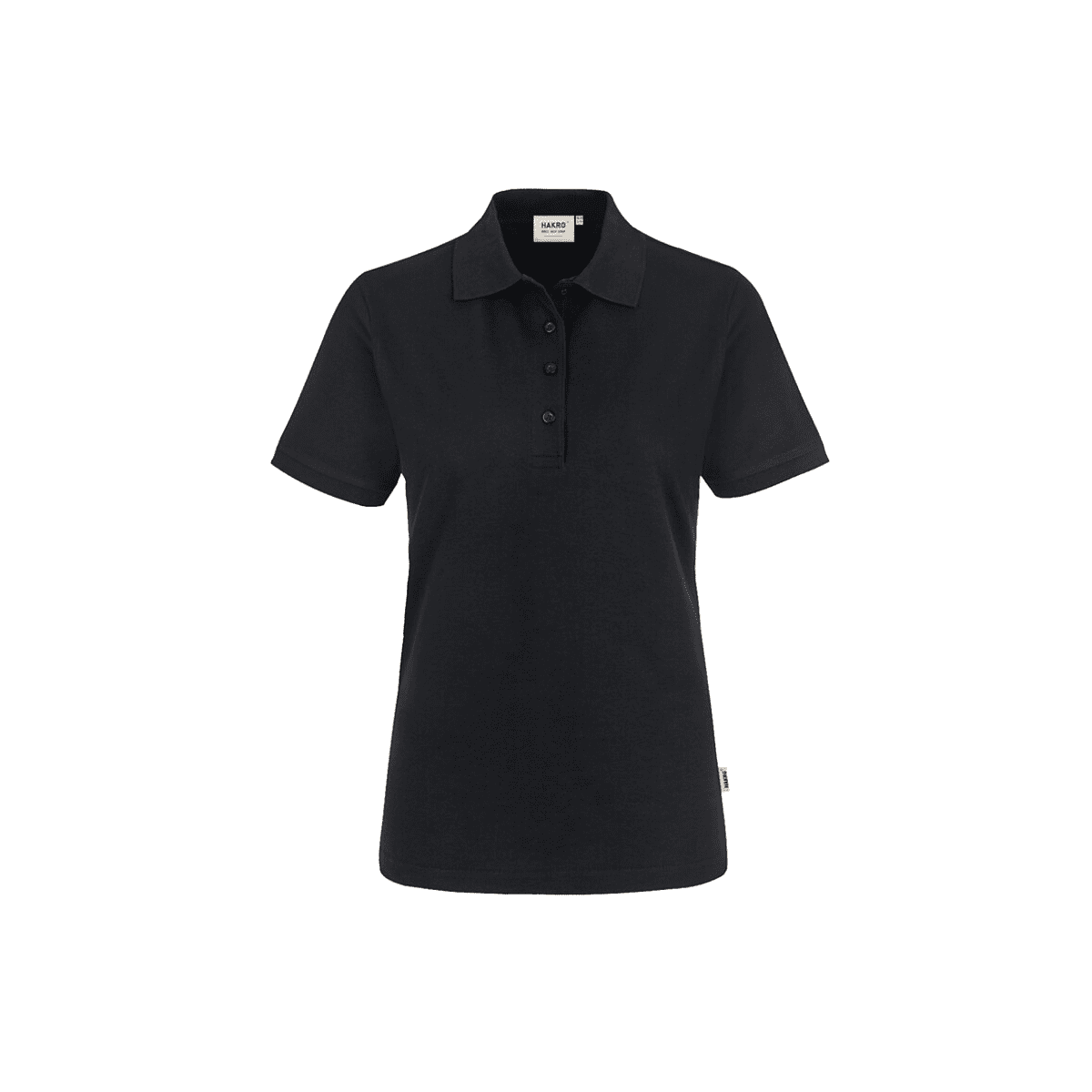 Damen Polo-Shirt Funktion schwarz